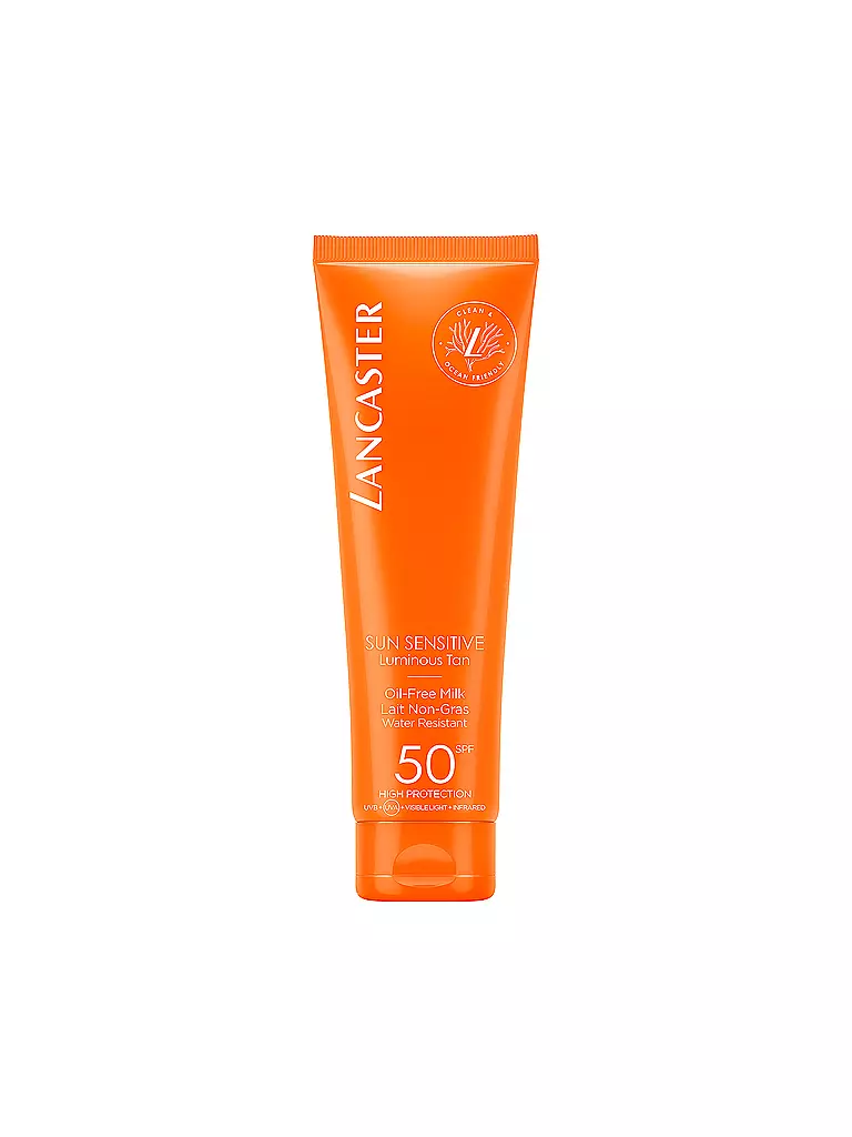LANCASTER | Clean Sun Sensitive Oil Free Body Milk SPF 50 150ml | Aucune couleur