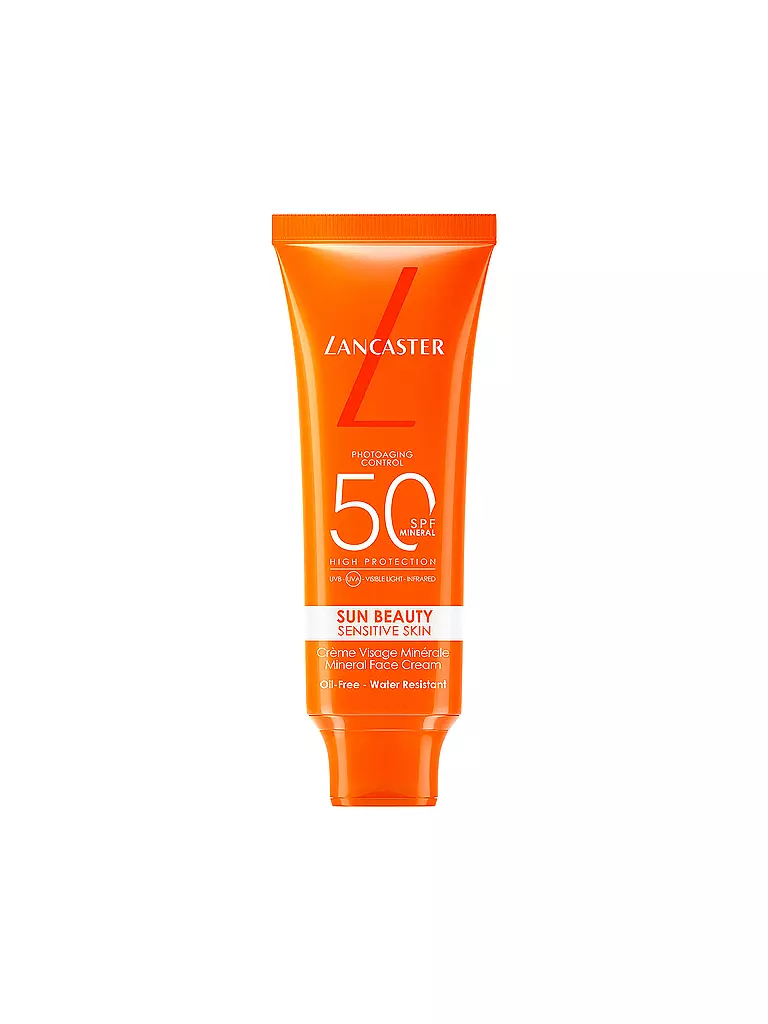 LANCASTER | Soin solaire - Crème visage minérale Sun SPF50 50ml | keine Farbe