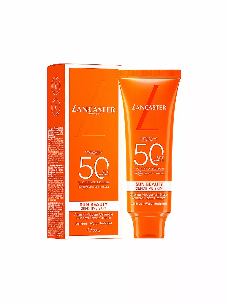 LANCASTER | Soin solaire - Crème visage minérale Sun SPF50 50ml | keine Farbe
