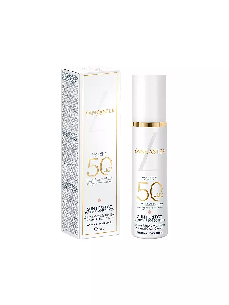 LANCASTER | Soin solaire - Sun Perfect Mineral Glow Cream SPF50 50 ml | keine Farbe