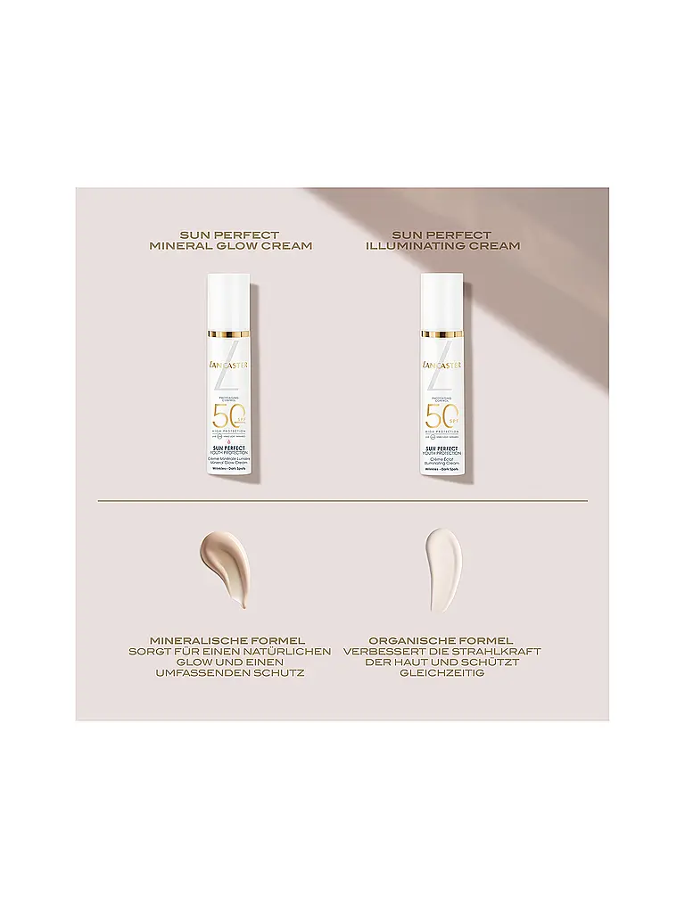 LANCASTER | Soin solaire - Sun Perfect Mineral Glow Cream SPF50 50 ml | 