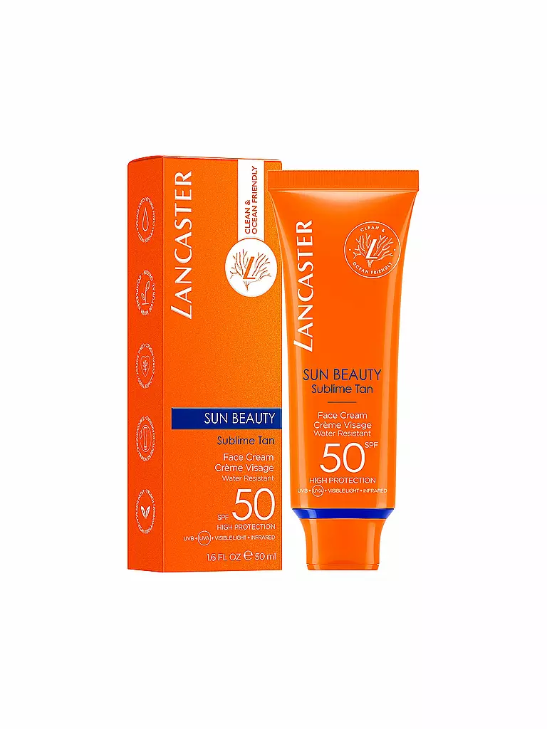 LANCASTER | Sun Beauty Crème Visage SPF50 50ml | Aucune couleur