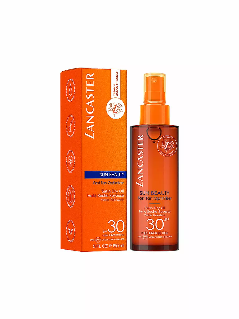 LANCASTER | Sun Beauty Huile Sèche Satinée SPF30 150ml | keine Farbe