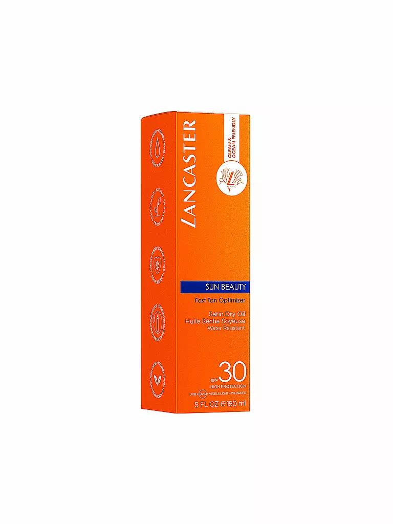 LANCASTER | Sun Beauty Huile Sèche Satinée SPF30 150ml | 