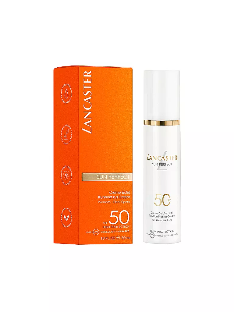 LANCASTER | Sun Perfect Sun Illuminating Cream SPF50 50ml | Aucune couleur