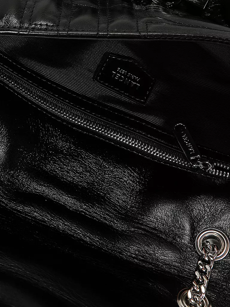 LANCEL | Ledertasche - Mini Bag MIDI-MINUIT | Noir