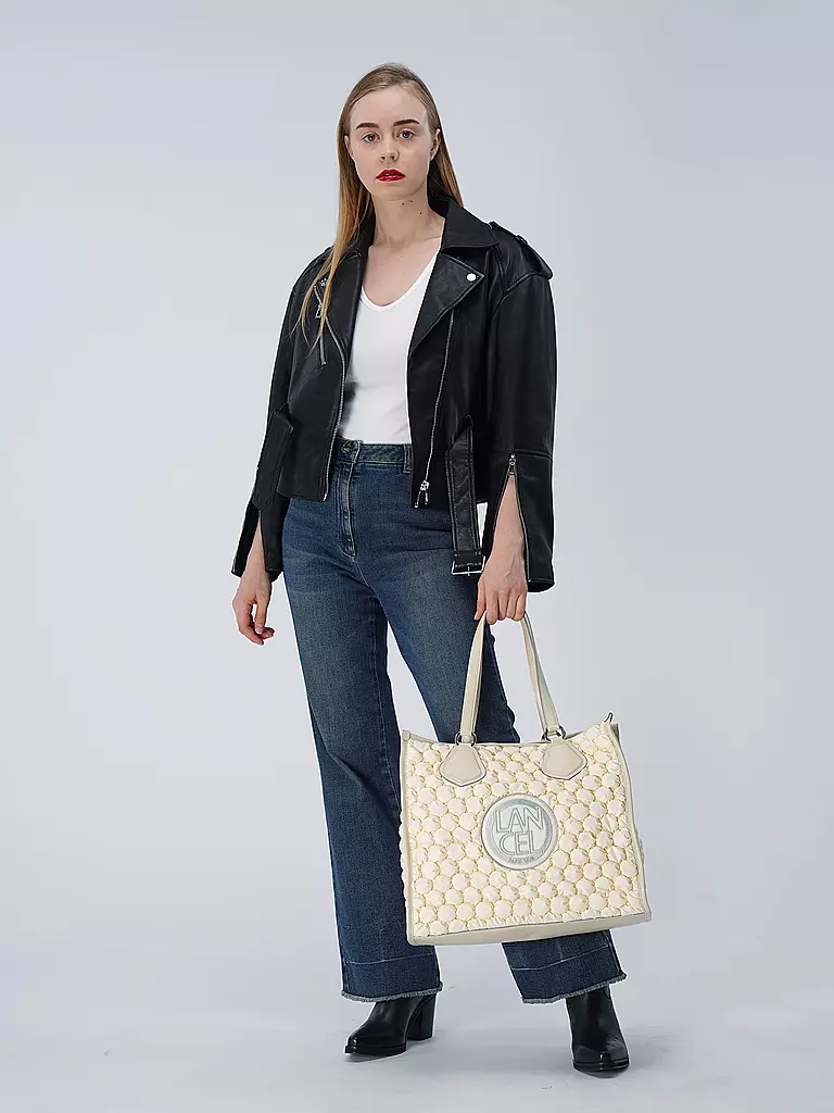LANCEL | Tasche - Shopper SUMMER TOTE | Crème