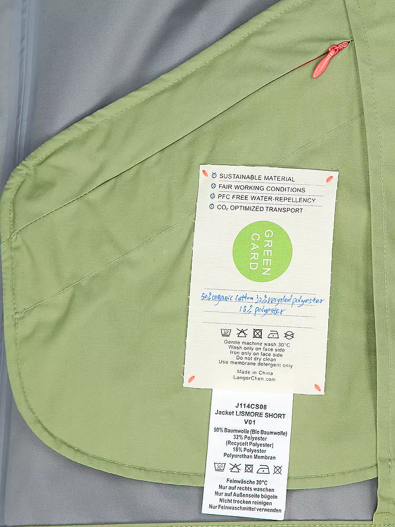LANGER CHEN | Veste LISMORE | 