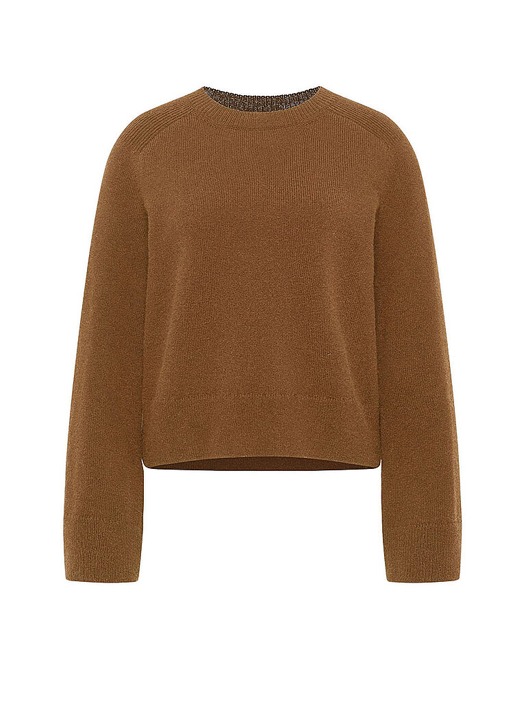 Lanius Pull Coupe Courte camel 44