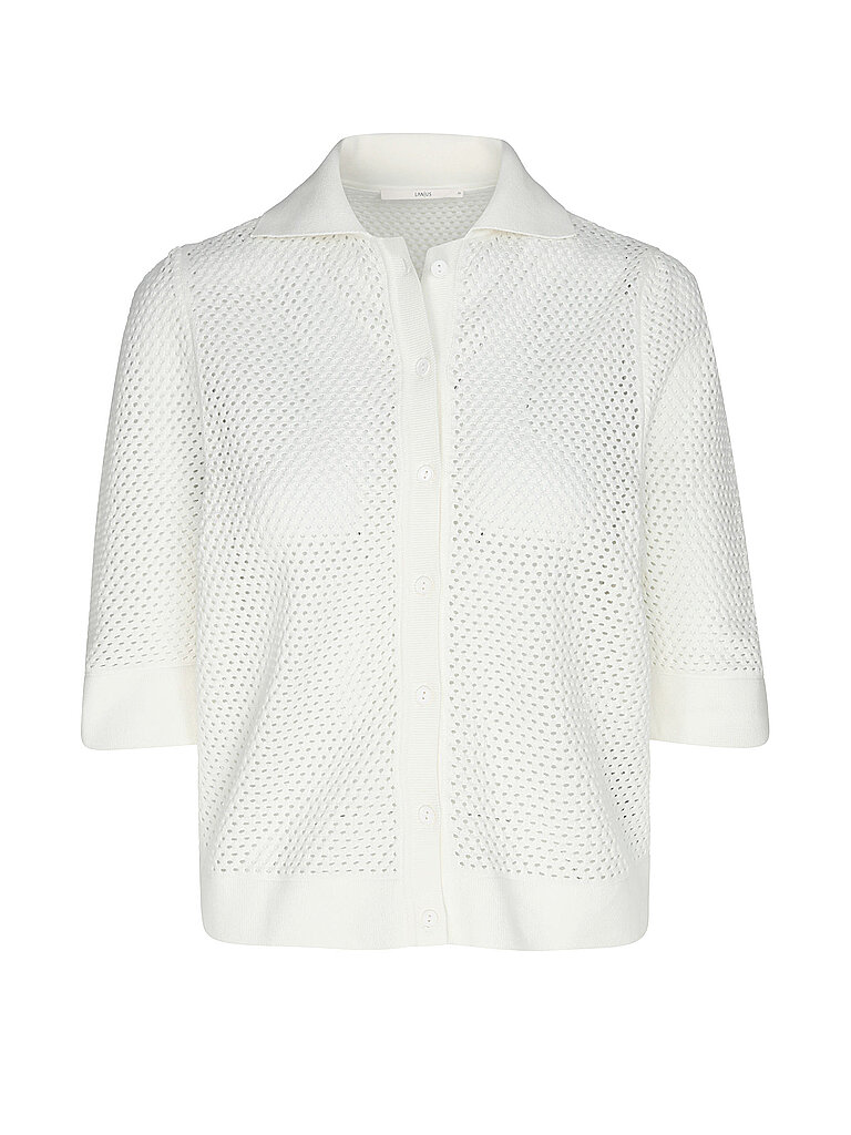 Lanius Gilet en tricot crème 40