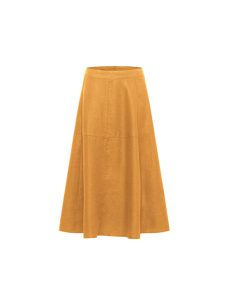 Lanius Midi-jupe orange 36