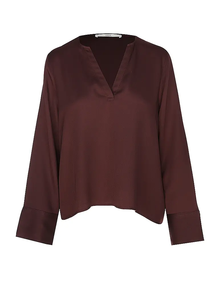 LANIUS | Blouse | Rouge foncé