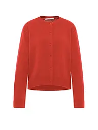 LANIUS | Cardigan coupe carrée | Rouge