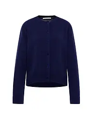 LANIUS | Cardigan coupe carrée | Bleu foncé
