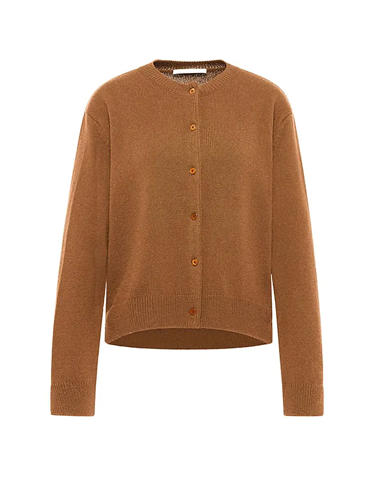 LANIUS | Cardigan Coupe Carrée | camel