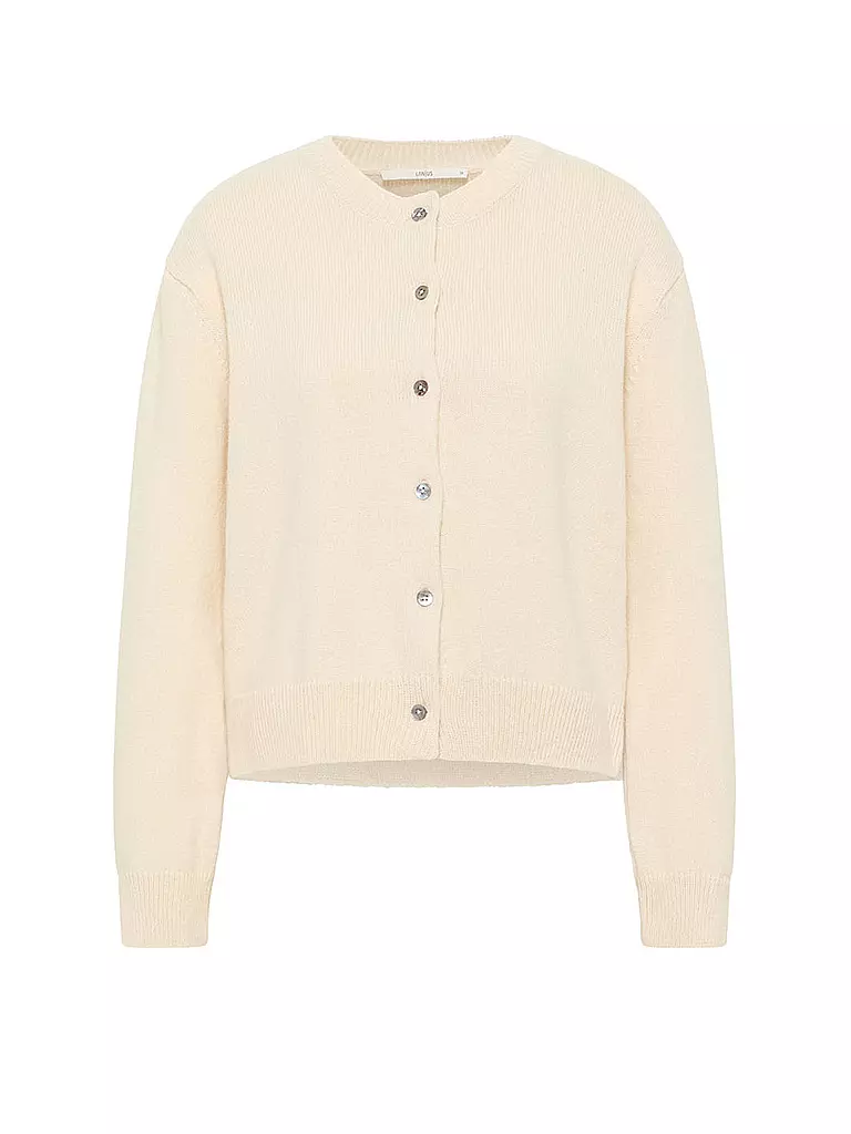 LANIUS | Gilet coupe carrée | creme