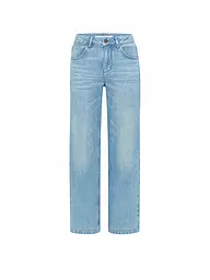 LANIUS | Jeans Coupe Décontractée 7/8 | Bleu clair