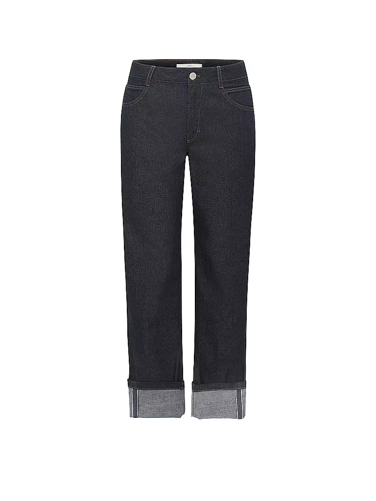 LANIUS | Jeans coupe droite 7/8 | dunkelblau