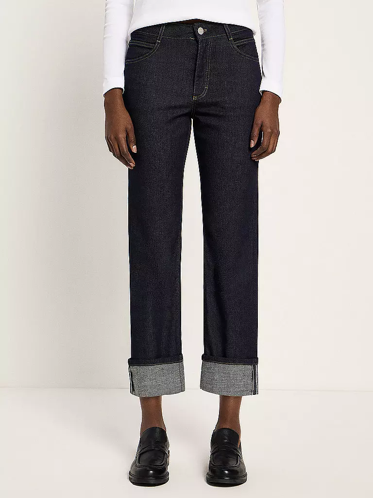 LANIUS | Jeans coupe droite 7/8 | 