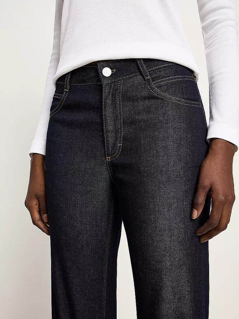 LANIUS | Jeans coupe droite 7/8 | 