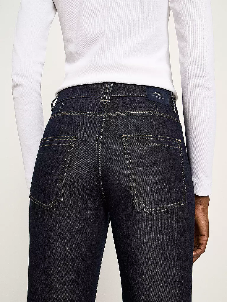 LANIUS | Jeans coupe droite 7/8 | 