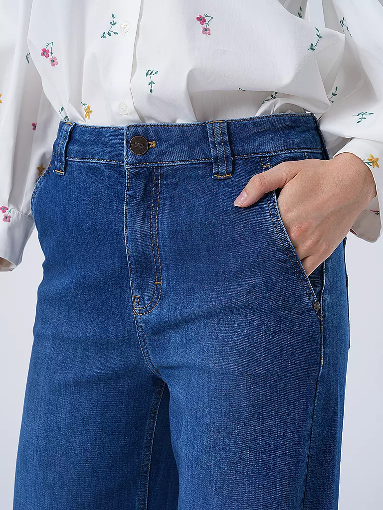LANIUS | Jeans Wide Leg | Bleu
