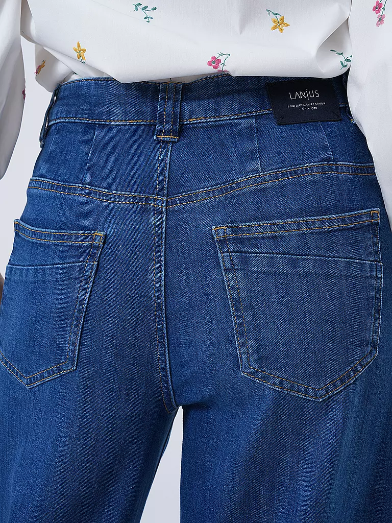 LANIUS | Jeans Wide Leg | Bleu