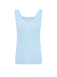 LANIUS | Leinentop  | Bleu clair