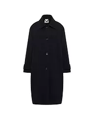 LANIUS | Manteau en laine | Bleu foncé