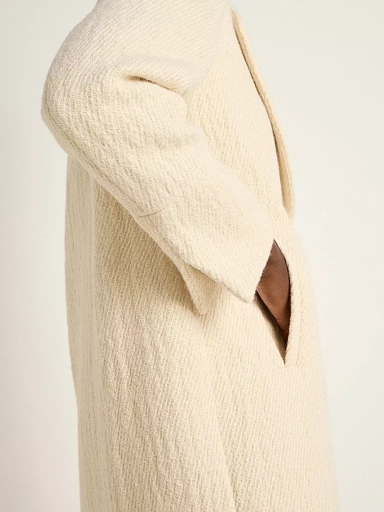 LANIUS | Manteau en laine | Crème