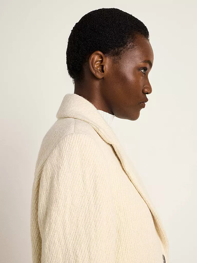 LANIUS | Manteau en laine | Crème