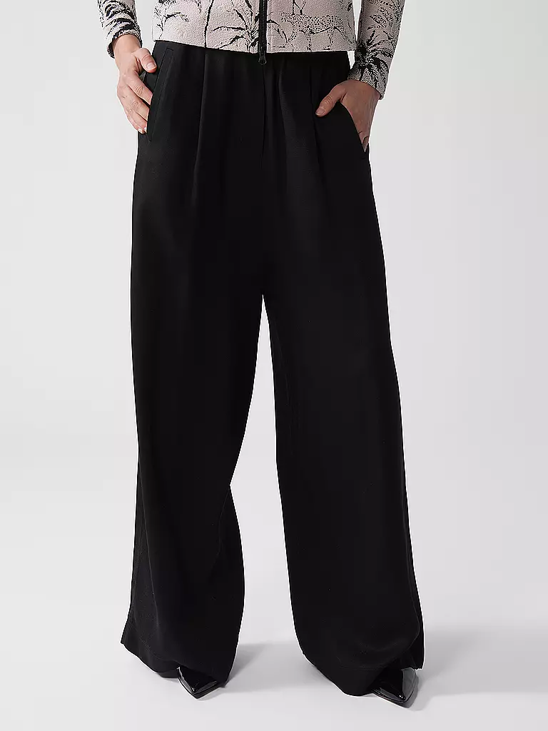 LANIUS | Marlenehose  | Noir