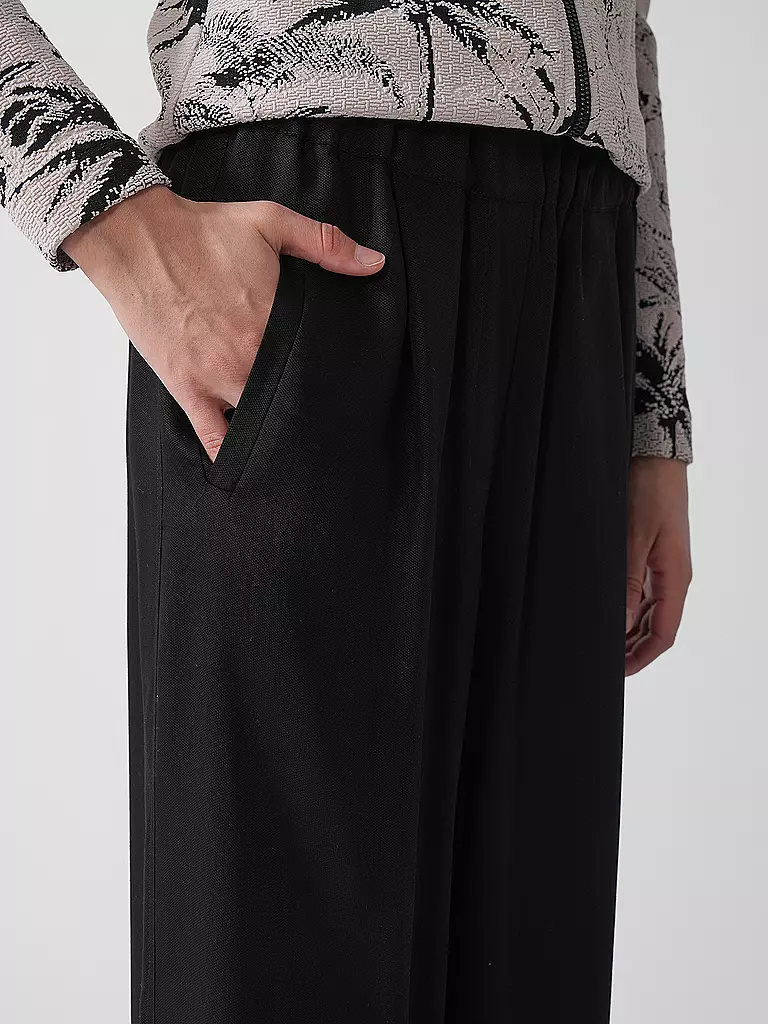 LANIUS | Marlenehose  | Noir