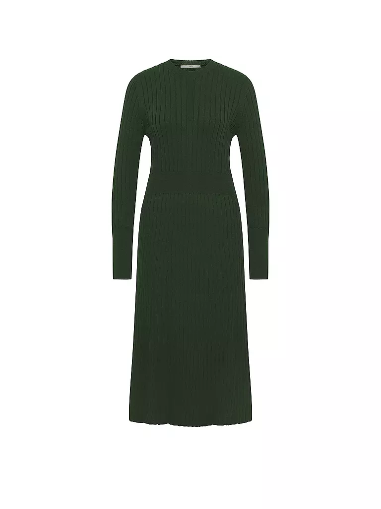 LANIUS | Midikleid | dunkelgrün
