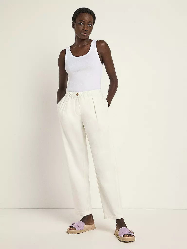 LANIUS | Pantalon de tailleur | weiss