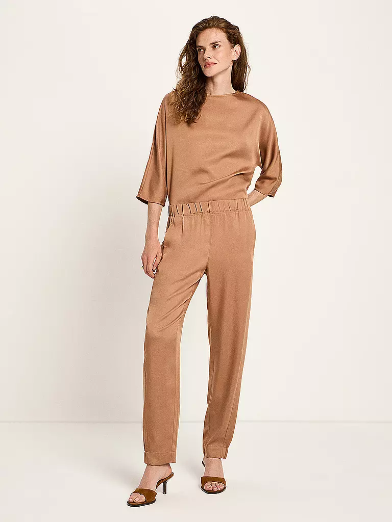 LANIUS | Pantalon de tailleur | camel