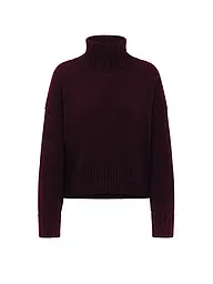 LANIUS | Pull à col roulé | Rouge foncé