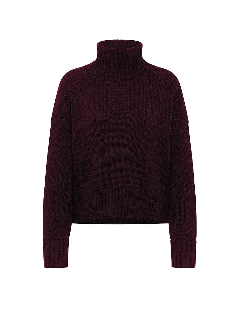 LANIUS | Pull à col roulé | dunkelrot