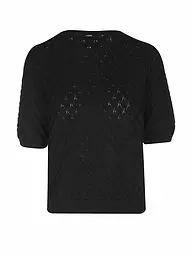 LANIUS | Pull AJOUR | Noir