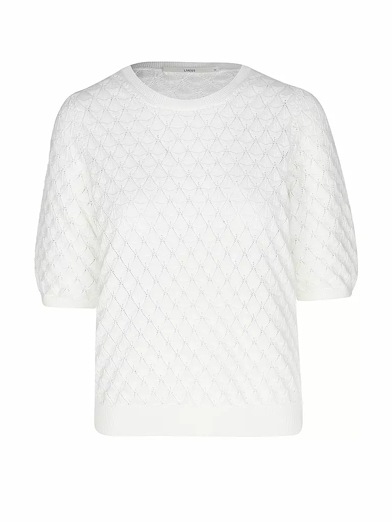 LANIUS | Pull AJOUR | creme