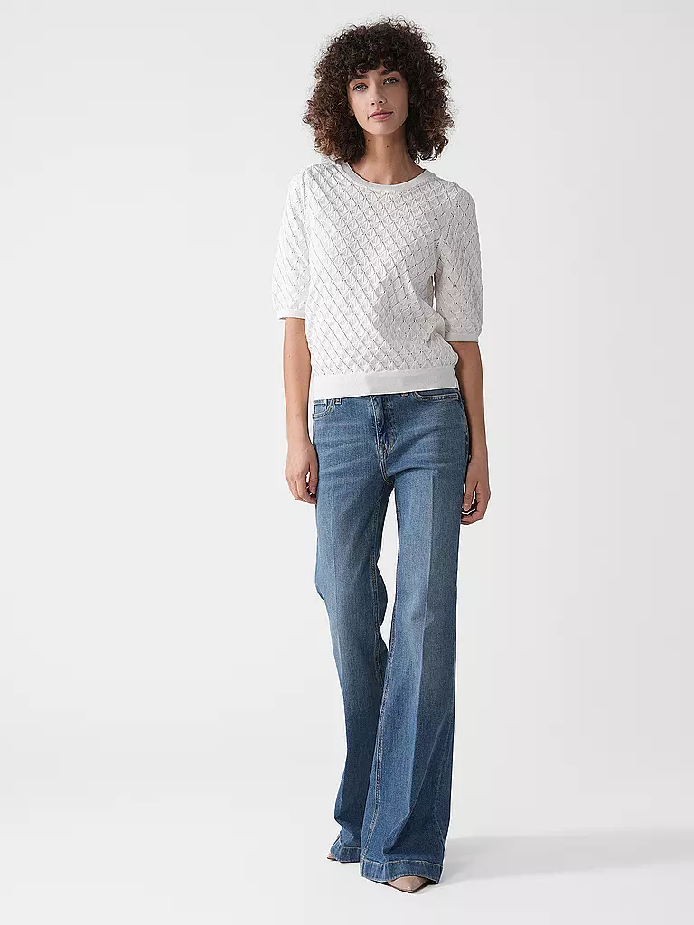 LANIUS | Pull AJOUR | creme