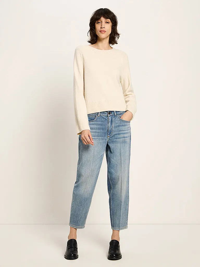 LANIUS | Pull Coupe Courte | creme