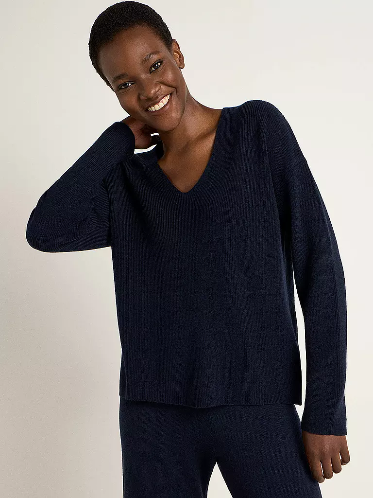 LANIUS | Pullover | Bleu foncé
