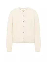 LANIUS | Strickjacke Boxy Fit | Crème