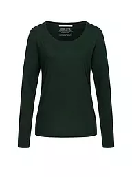LANIUS | T-shirt à manches longues | Vert foncé