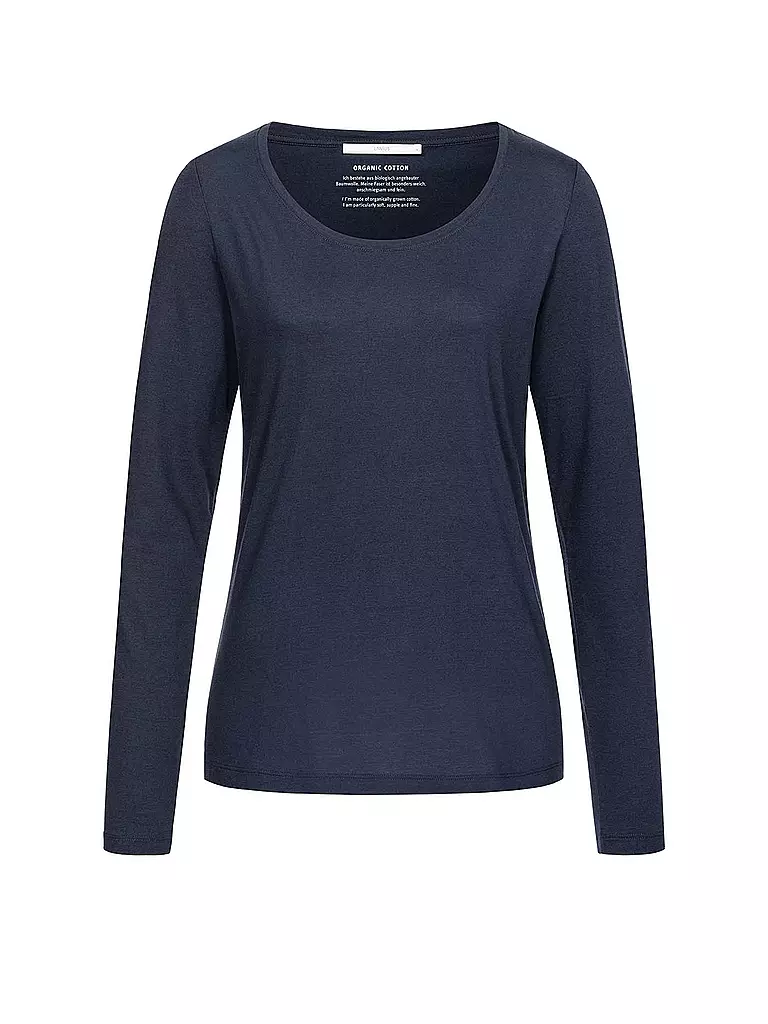LANIUS | T-shirt à manches longues | dunkelblau
