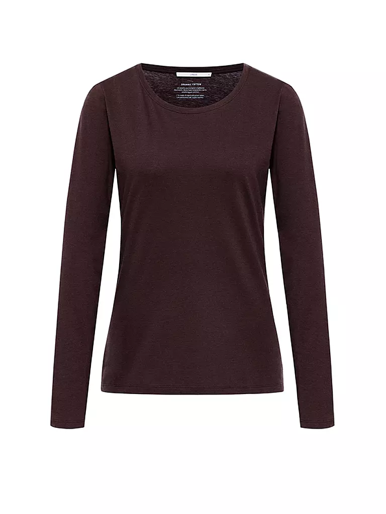 LANIUS | T-shirt à manches longues | Marron