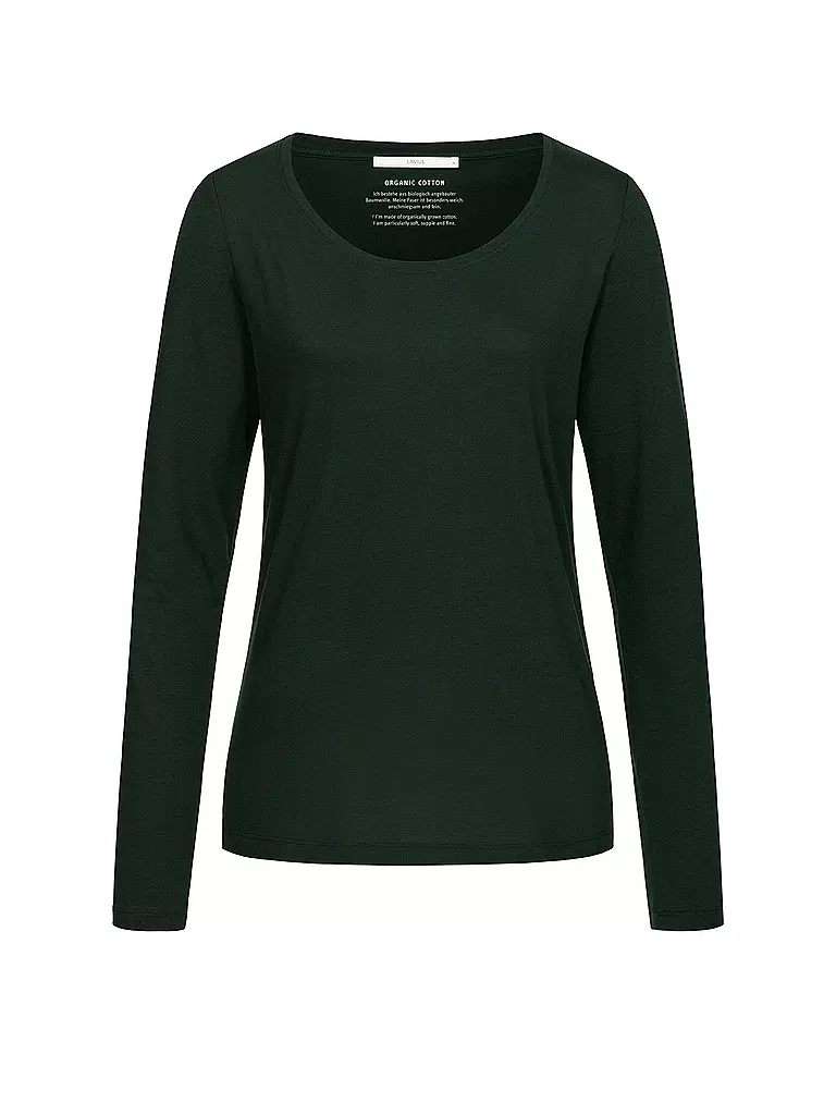 LANIUS | T-shirt à manches longues | Vert foncé