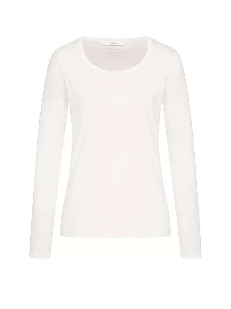 LANIUS | T-shirt à manches longues | Blanc