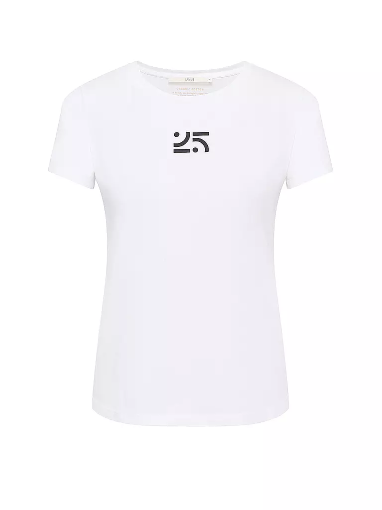 LANIUS | T-Shirt  | Blanc